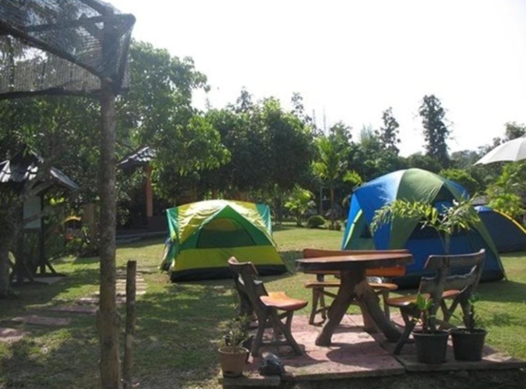 מאה רים Ban Rai Tin Thai Ngarm Eco Lodge מראה חיצוני תמונה