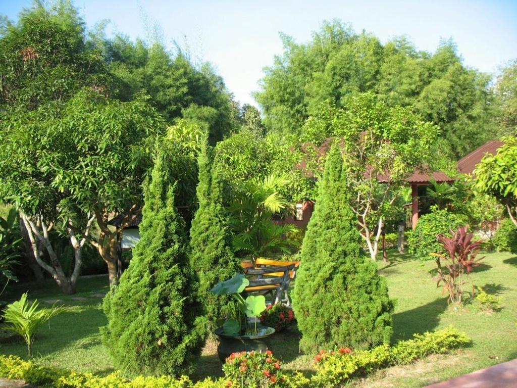 מאה רים Ban Rai Tin Thai Ngarm Eco Lodge מראה חיצוני תמונה