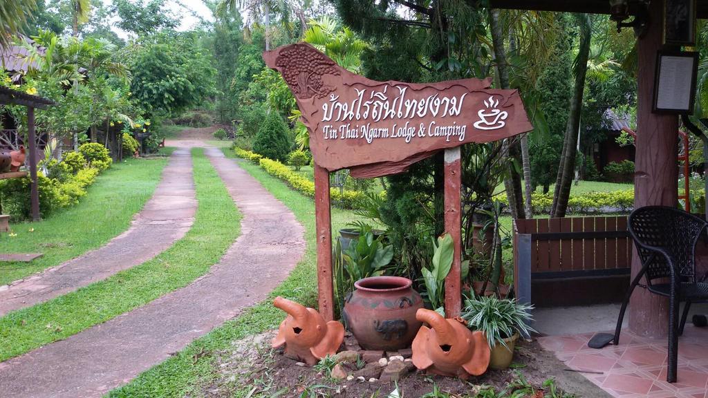 מאה רים Ban Rai Tin Thai Ngarm Eco Lodge מראה חיצוני תמונה
